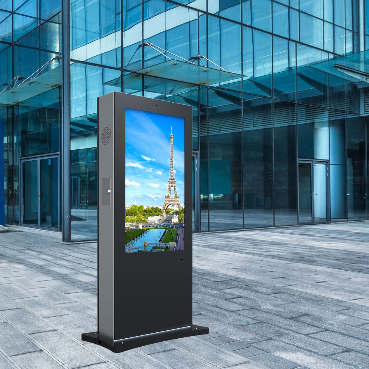 Panasonic Outdoor Digital Signage Panel Lifestyle